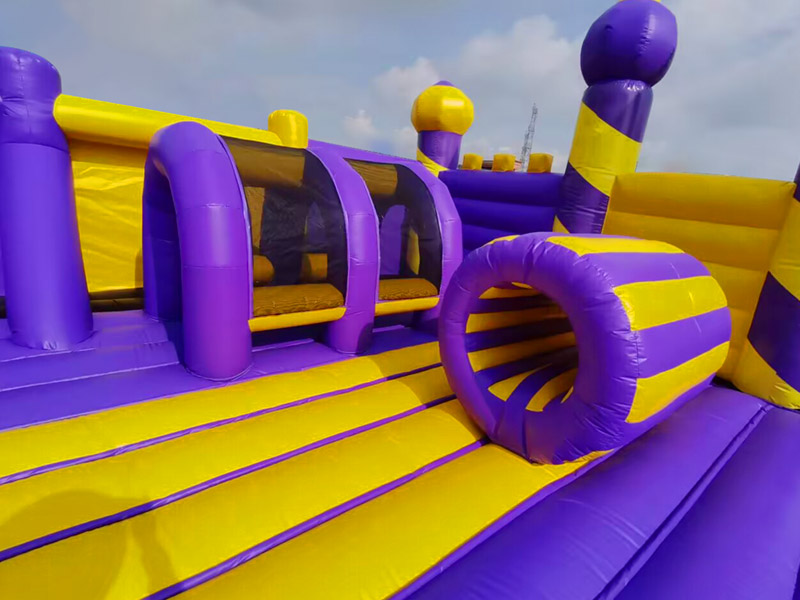 obstacle course moon bounce