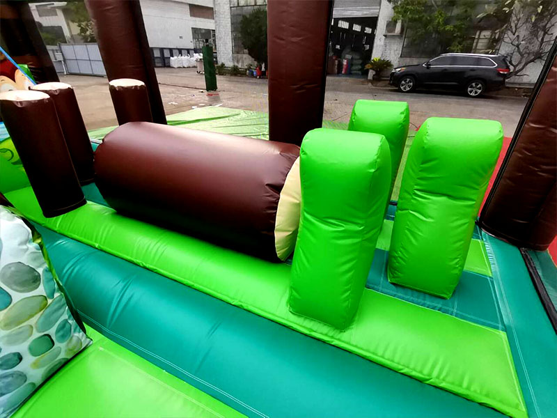 commercial bounce house obstacle course