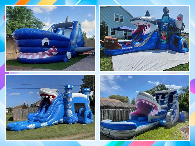 inflatable slip and slide