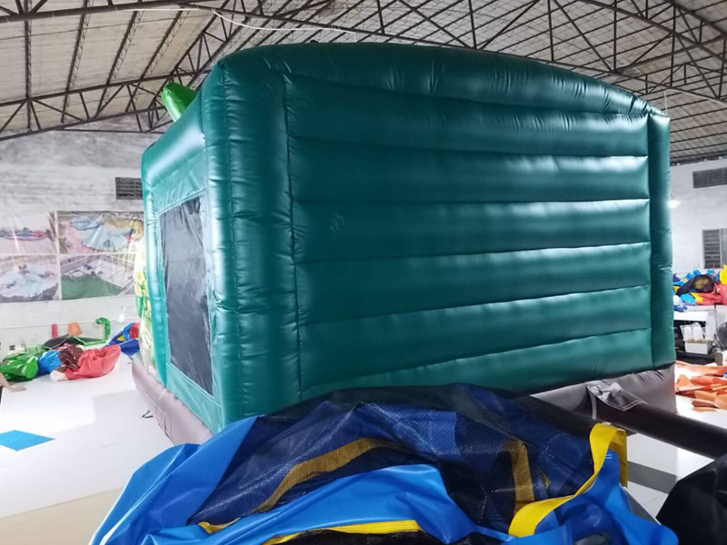 bounce house with slide