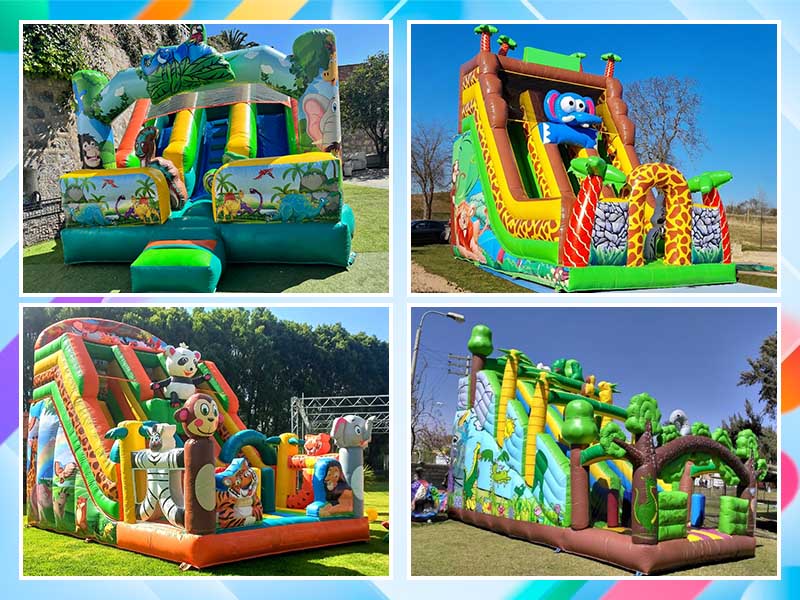 cheap inflatable slides