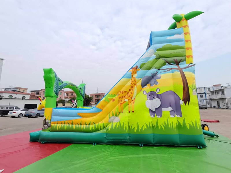 outdoor inflatable slide