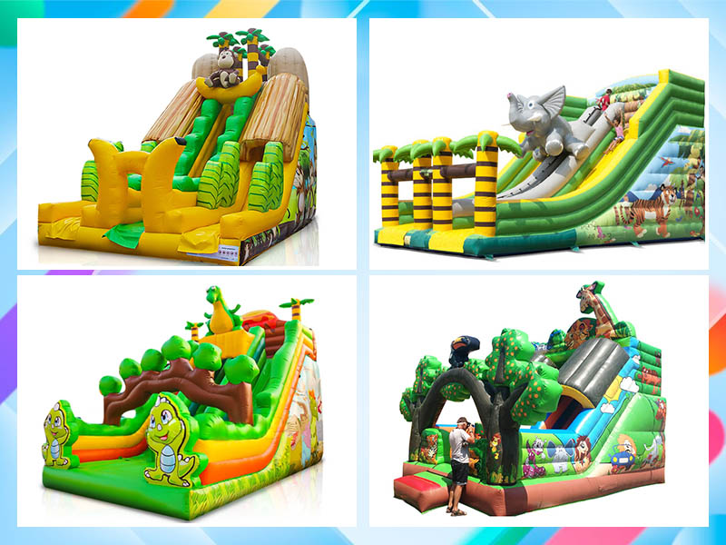 inflatable slide bouncer
