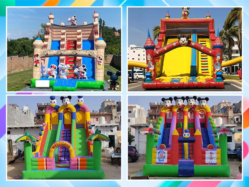 giant inflatable slide rental