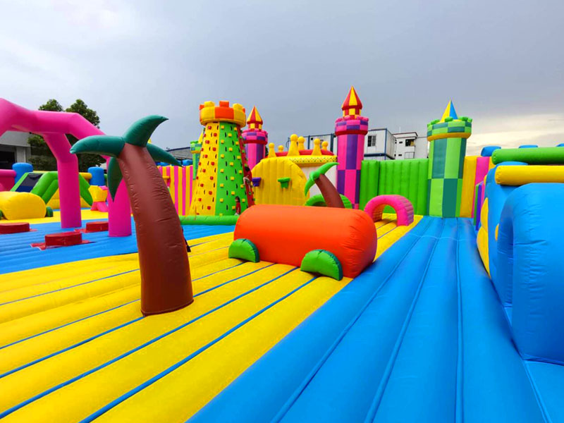 commercial inflatable obstacle course