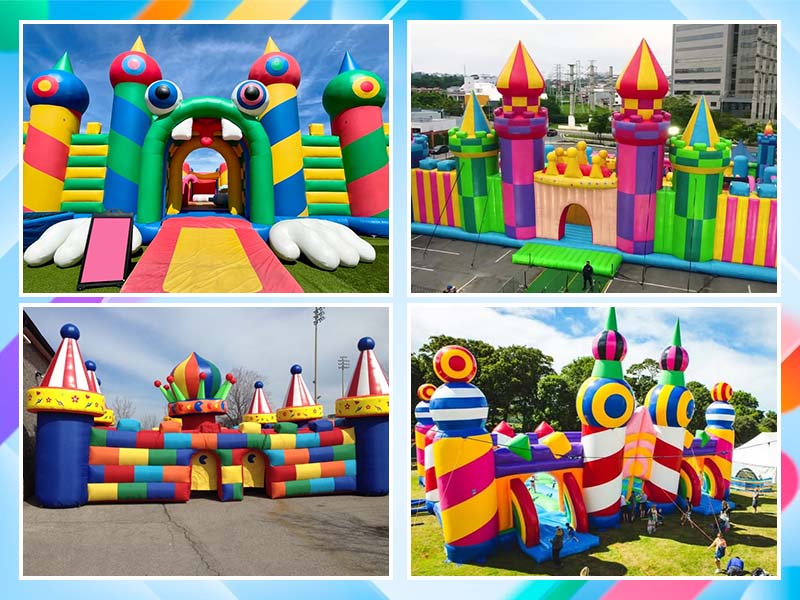 giant inflatable obstacle course