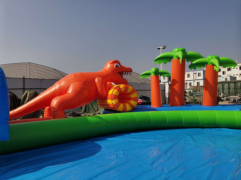 obstacle course jumping castle