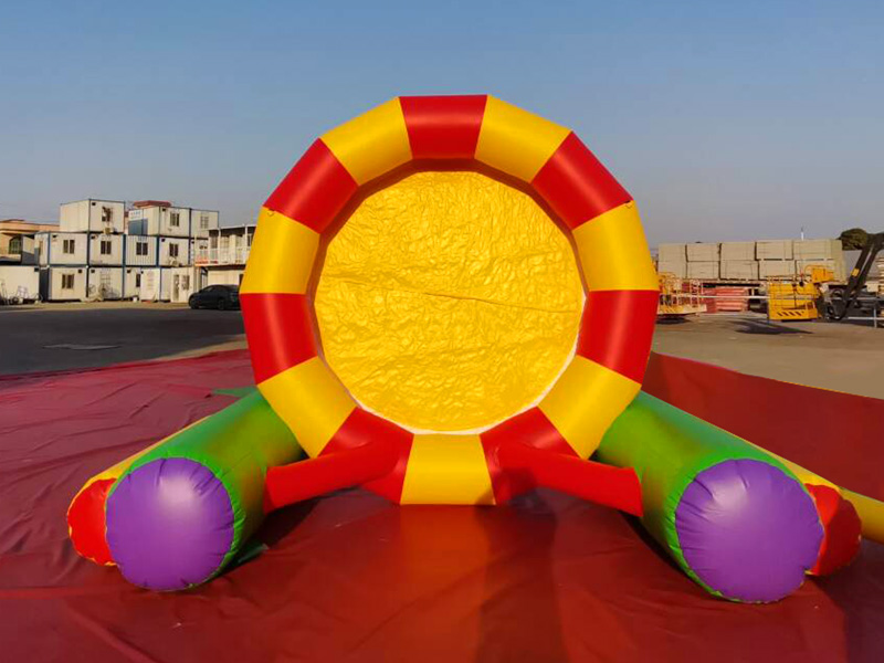 blow up soccer dart board