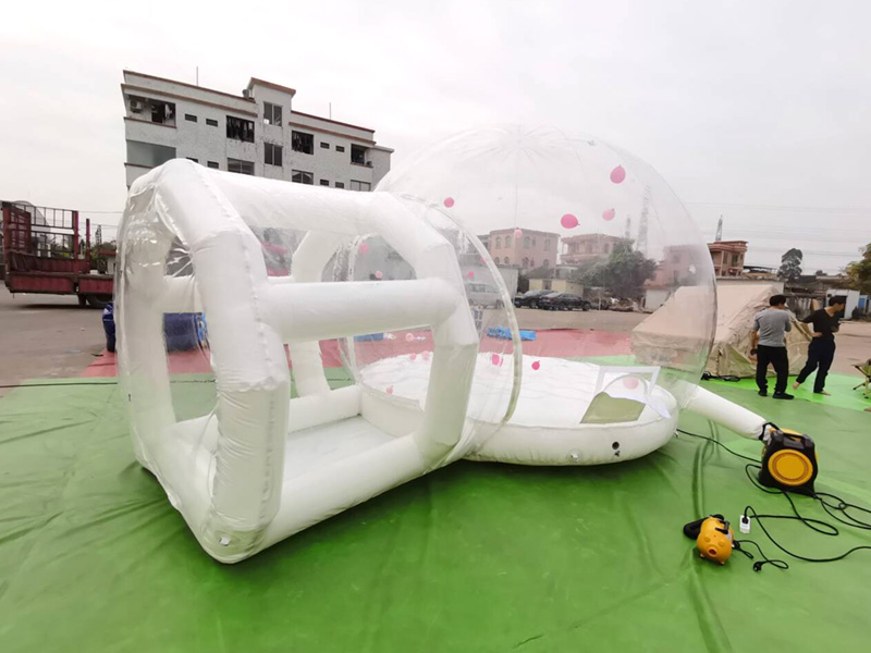 outdoor bubble tent