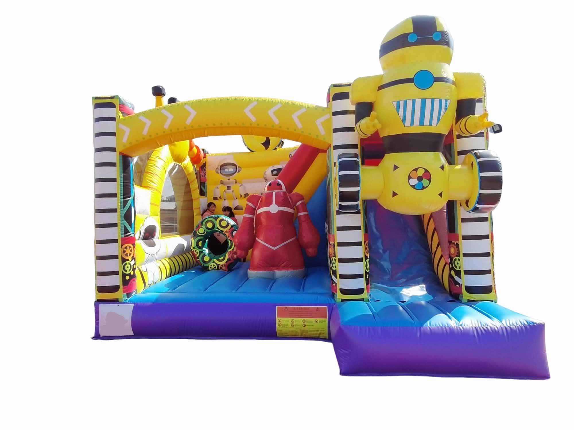 commercial bounce house with slide