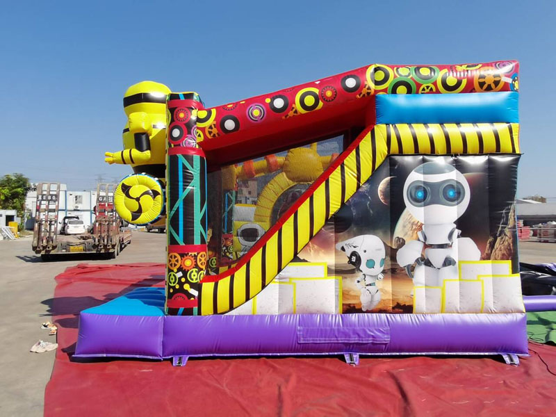 robot bounce house