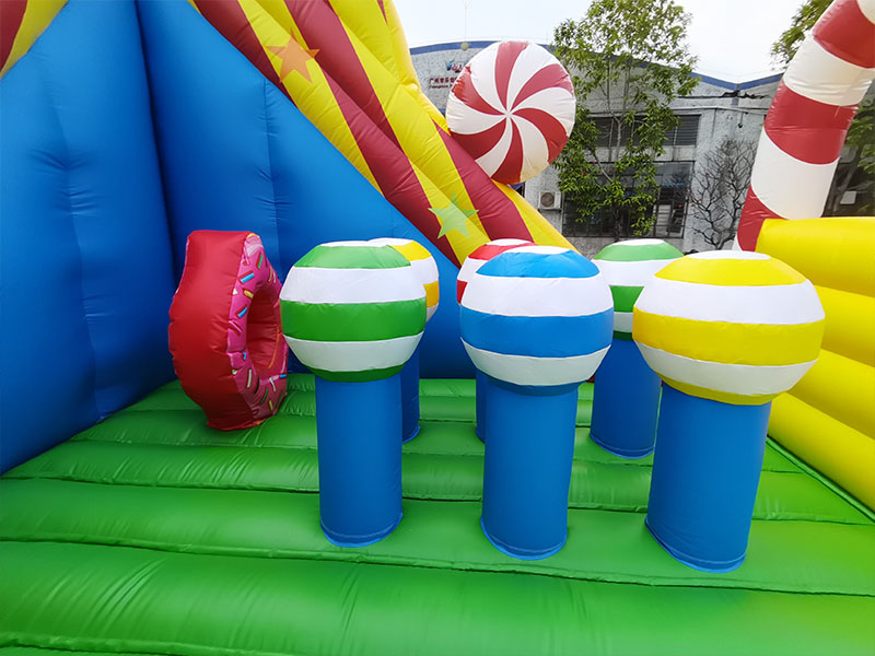 candy playland bounce house