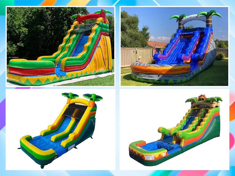 inflatable backyard water slide