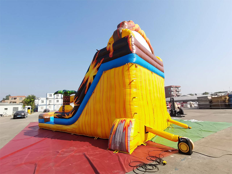 commercial blow up water slide
