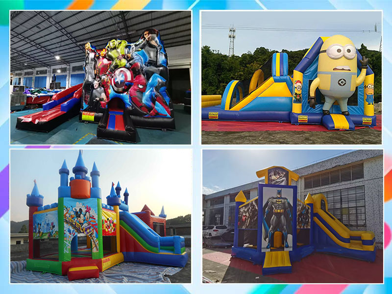 garden bounce house with slide garden bounce house with slide