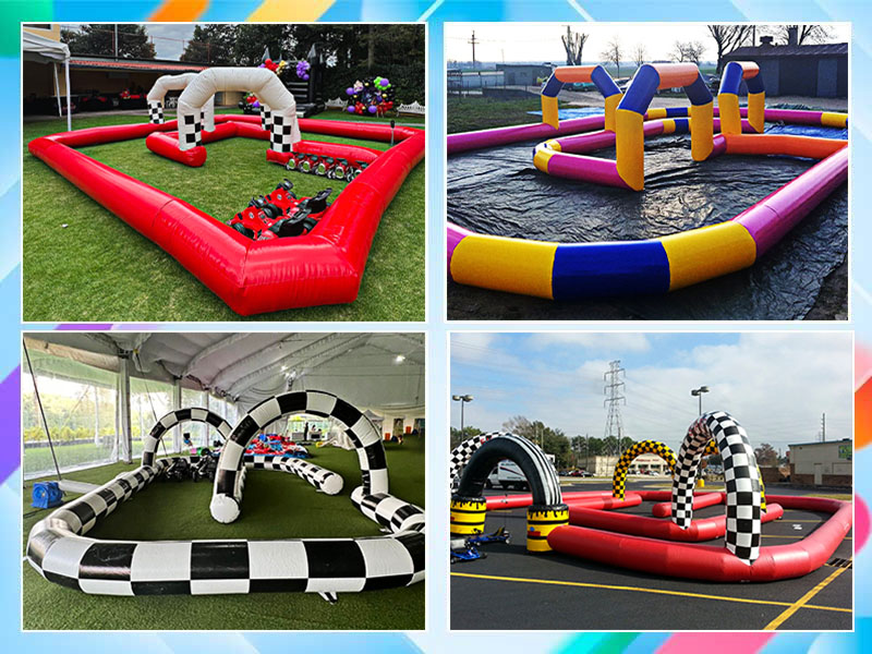 competitive inflatable car track competitive inflatable car track