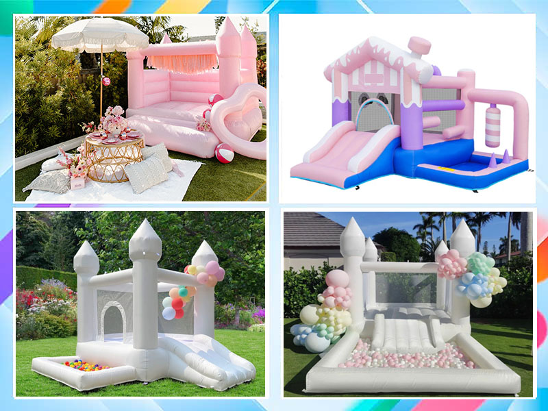 white bouncy castle for wedding white bouncy castle for wedding