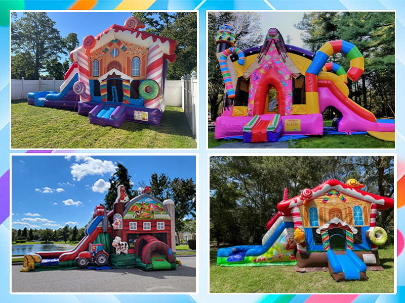 candy inflatable combo slide candy inflatable combo slide