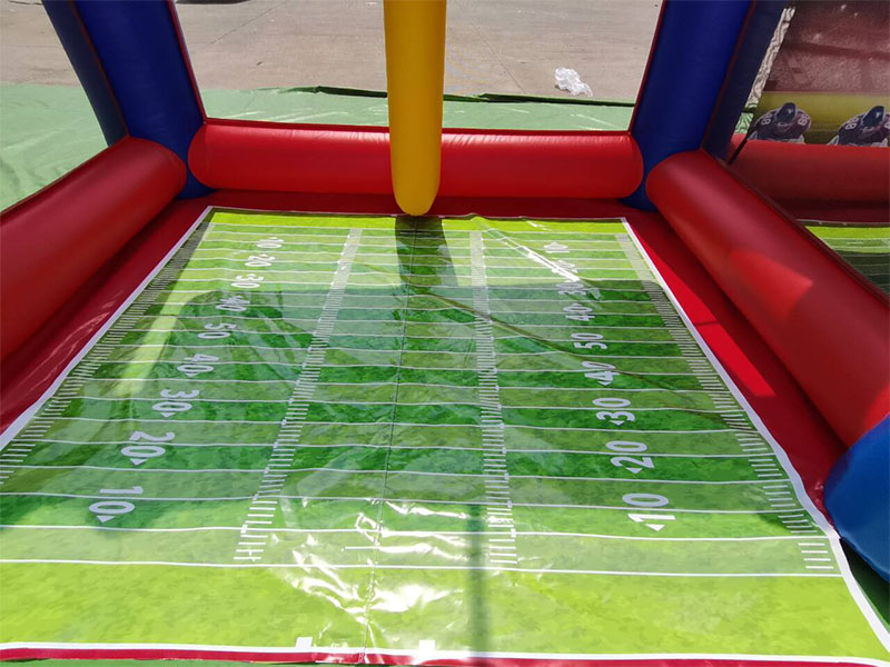 exciting inflatable rugby field goal challenge exciting inflatable rugby field goal challenge
