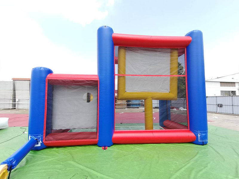 fun inflatable rugby field goal challenge fun inflatable rugby field goal challenge
