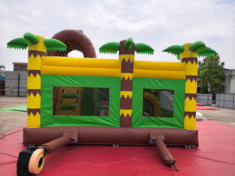 dinosaur themed inflatable combo bouncy castle dinosaur themed inflatable combo bouncy castle