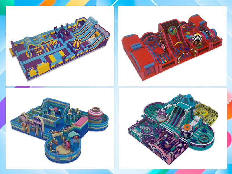 inflatable water park for year-round usability inflatable water park for year-round usability