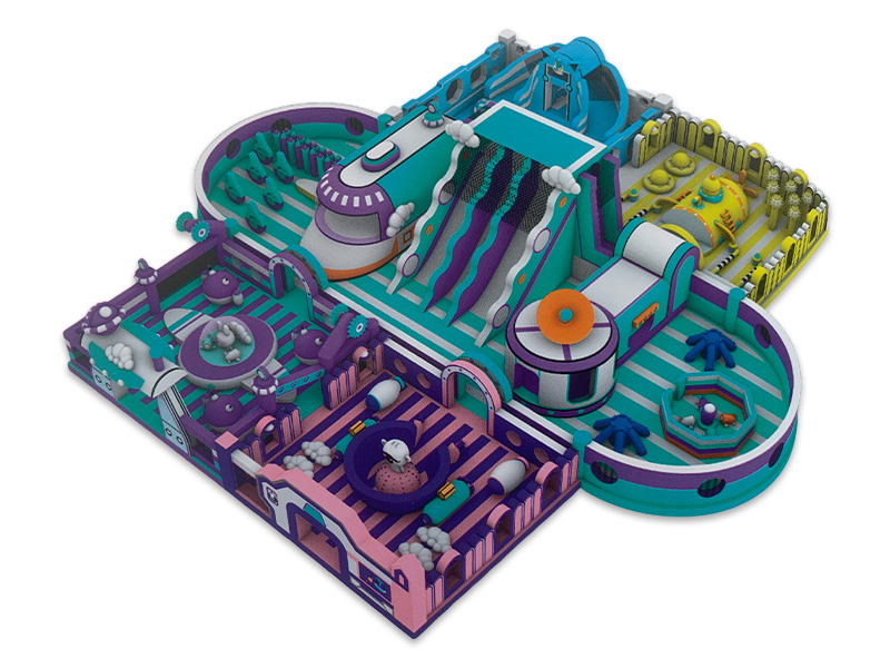 biggest indoor inflatable park biggest indoor inflatable park