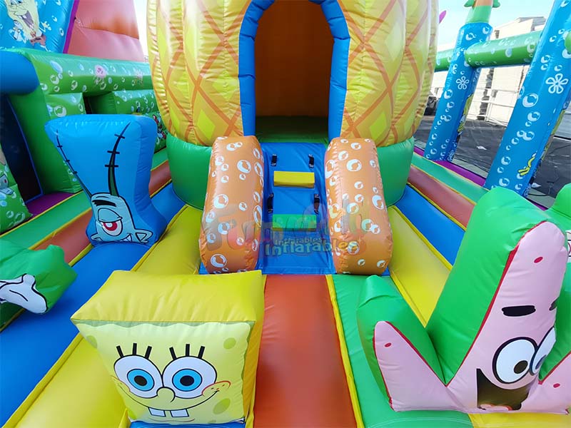 spongebob inflatable bounce house spongebob inflatable bounce house