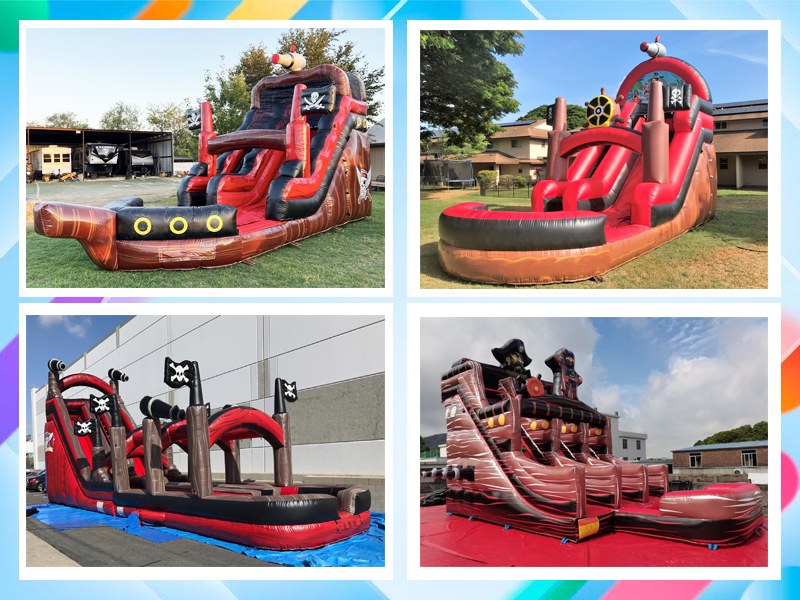 giant inflatable pirate ship water slide giant inflatable pirate ship water slide