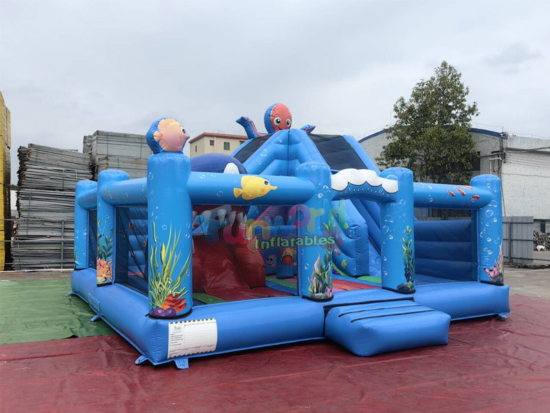 inflatable seaworld castle inflatable seaworld castle