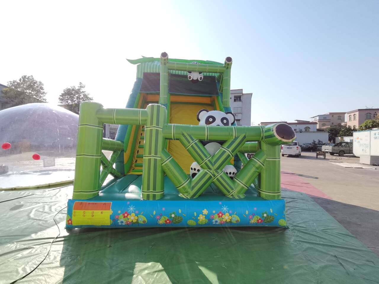 panda inflatable slide panda inflatable slide
