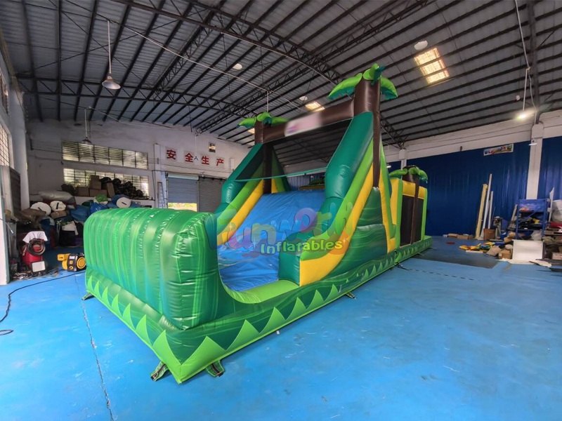 tropical inflatable obstacle course tropical inflatable obstacle course