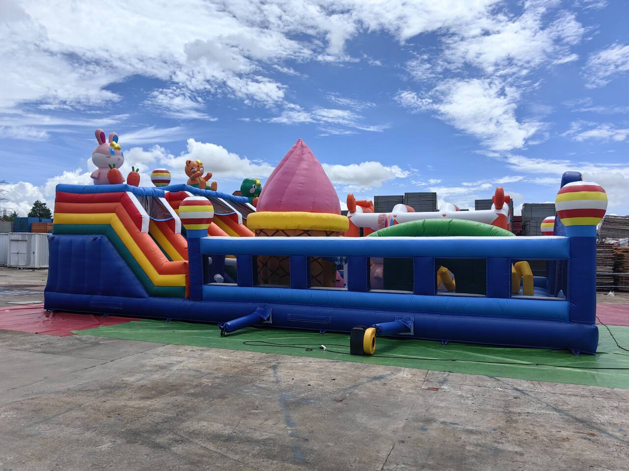Inflatable amusement park Inflatable amusement park