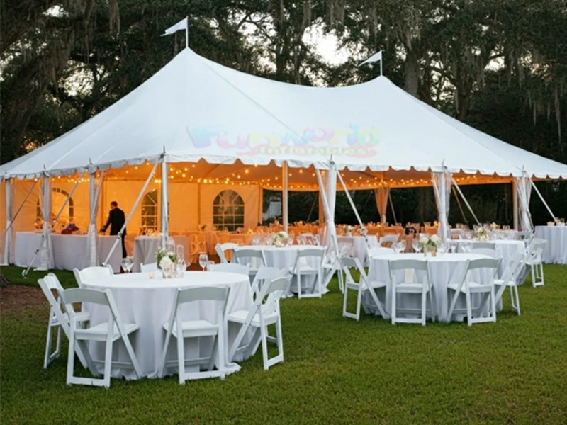 White Pole Tent White Pole Tent