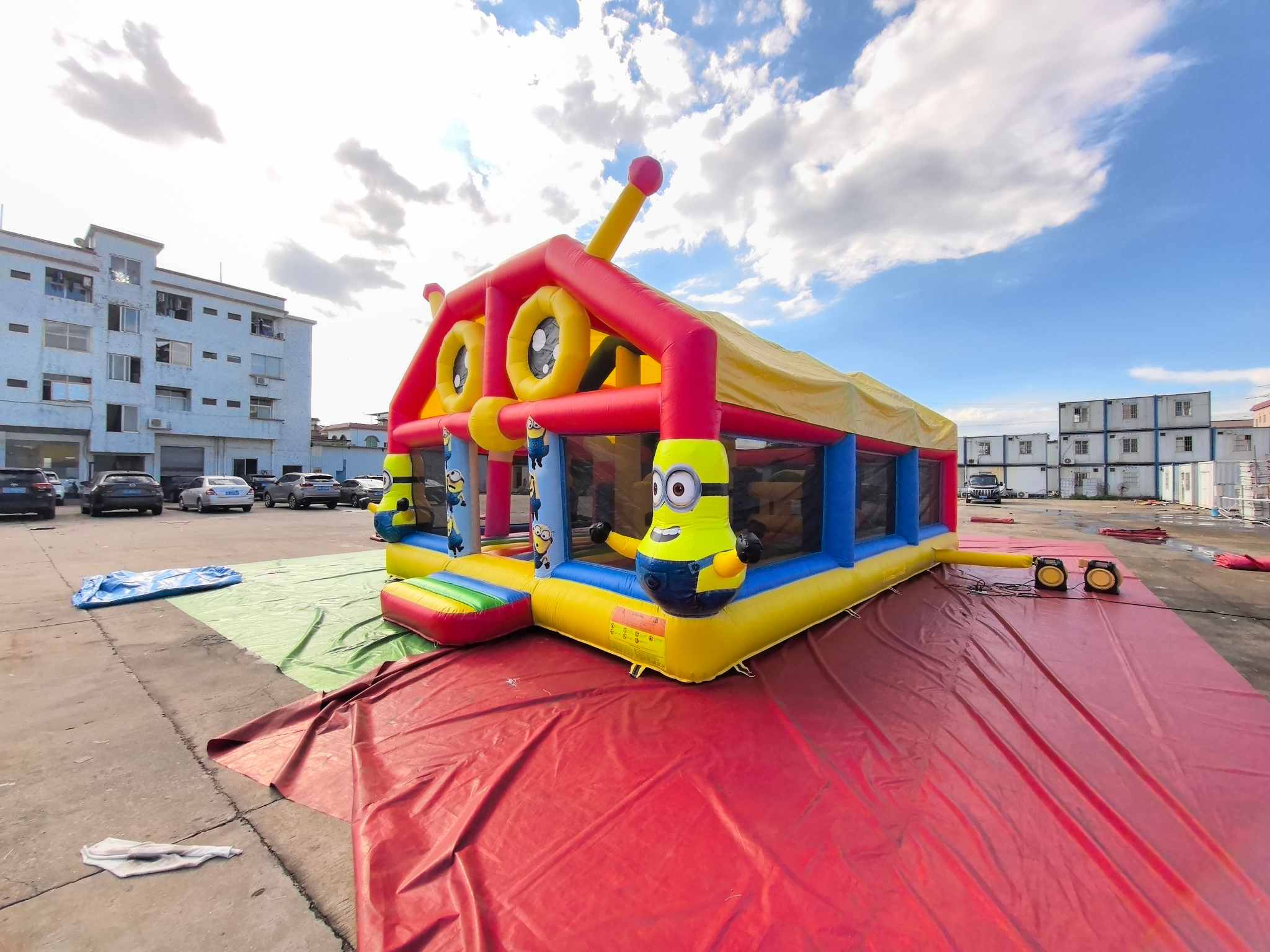 inflatable minion playground inflatable minion playground