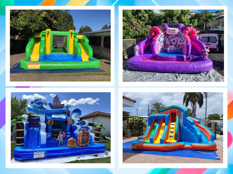 children's inflatable bouncy castles with slides and water children's inflatable bouncy castles with slides and water