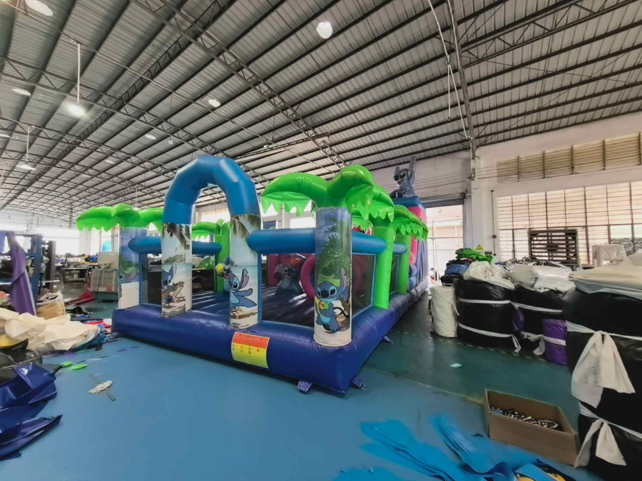 Stitches inflatable playground Stitches inflatable playground