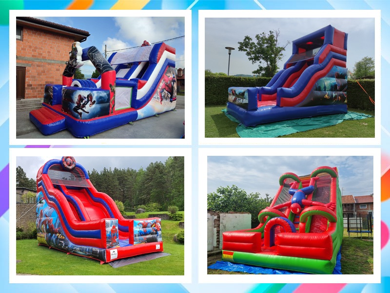 superhero inflatable slide superhero inflatable slide