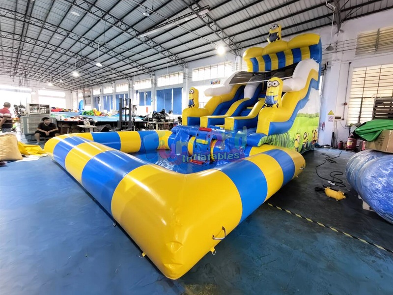 inflatable water slide pool inflatable water slide pool