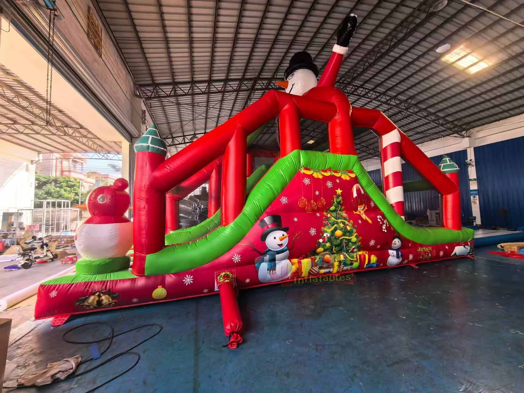Inflatable bounce house obstacle course Inflatable bounce house obstacle course